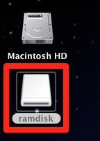 Mac OS XでのRamdisk作成方法